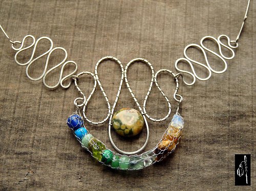 Amulet les - náhrdelník — foto 2