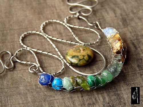 Amulet les - náhrdelník — foto 3