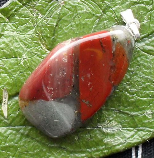 Heliotrop - přívěšek 30x16x9mm — foto 2