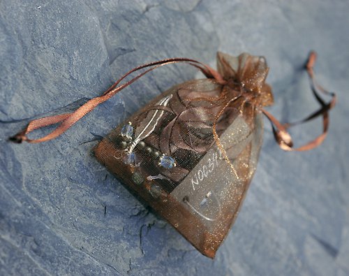 Náušnice bílé kytičky — foto 2