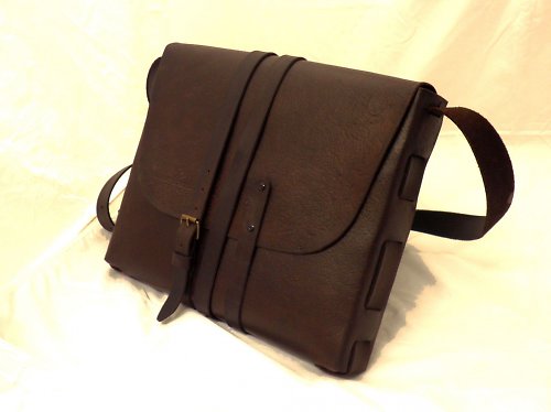Taška Industrial CHOCOLATE STRAP A4 — foto 2