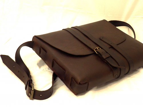 Taška Industrial CHOCOLATE STRAP A4 — foto 3