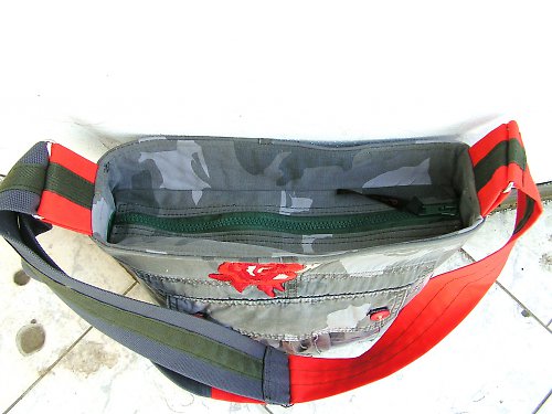 Malá kabelka ROSE ARMY BAG - PARROT® — foto 6