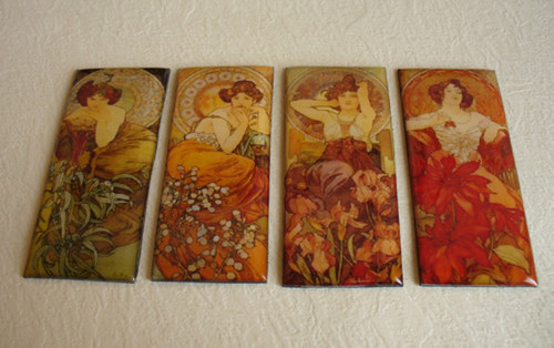 Mucha - sada magnetek — foto 2