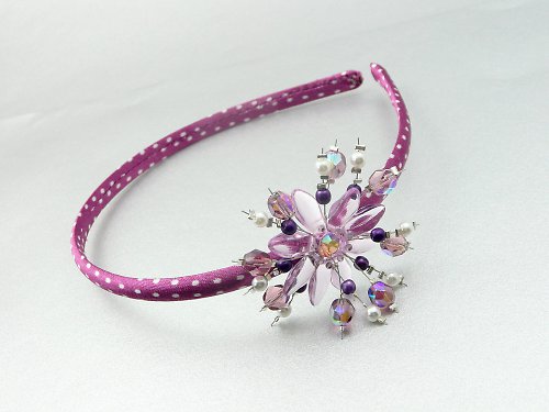 Čelenka : " Marguarita violeta " — foto 2