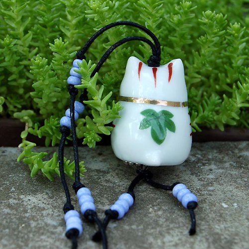 Maneki neko kočička barvínková — foto 5