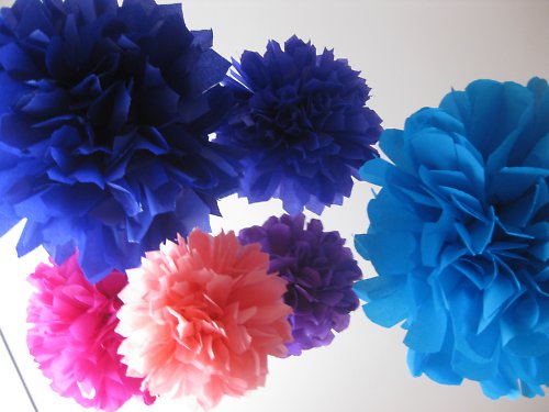 NOVINKA - Pom poms VIOLET — foto 3