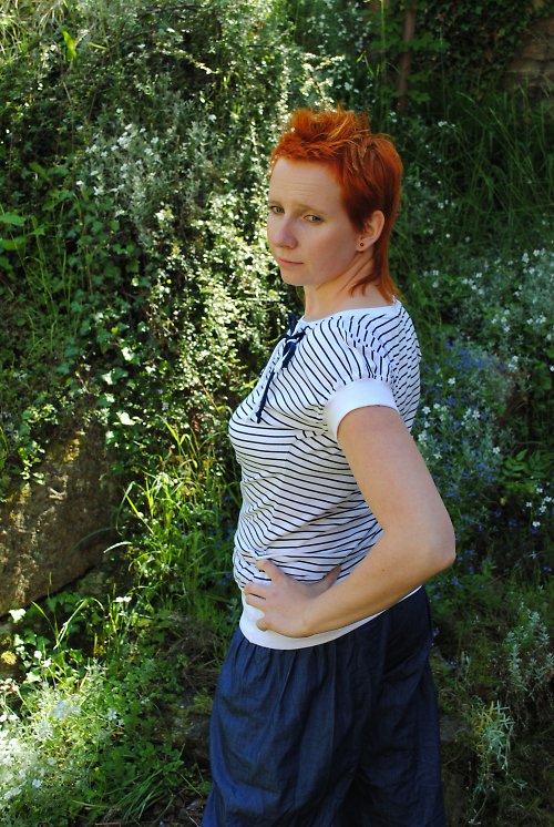 Jemně pruhaté ve velikosti S — foto 4