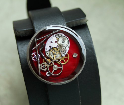 Steampunkový náramek — foto 2