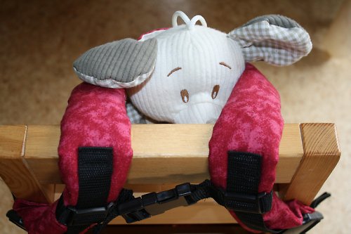 Ergonomické nosítko pro panenky - kočička — foto 2
