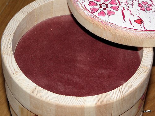 Šperkovnice patrová Red violet+pink — foto 5