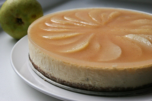 Hruškový cheesecake — foto 4