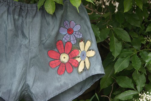 Malované hippie "trencle":)) — foto 3