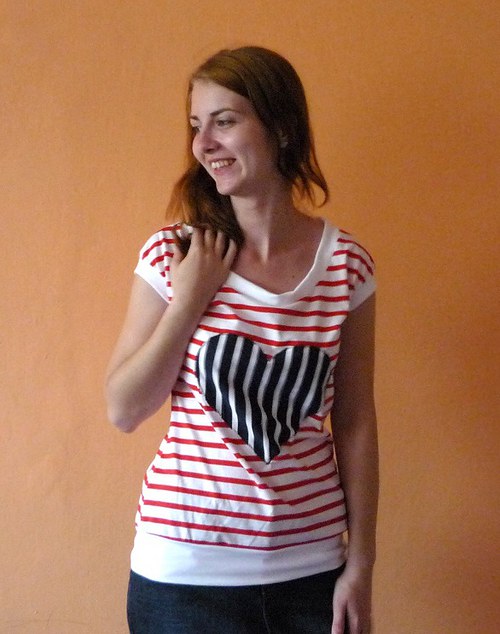 Pruhované triko — foto 2