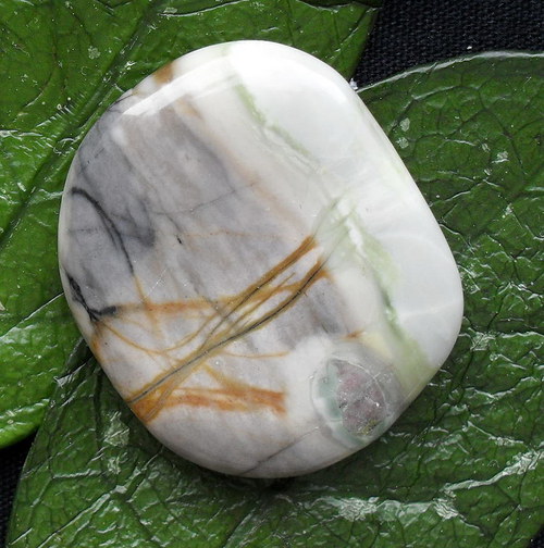 Jaspis picaso 44x37x8mm — foto 2