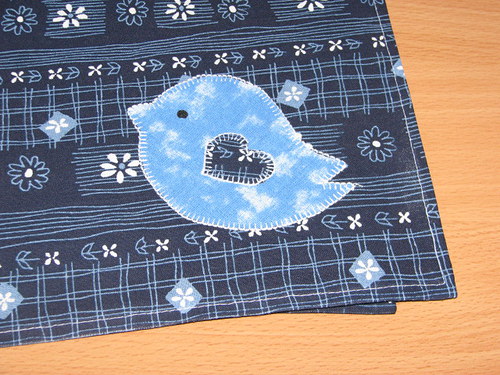 Set 4ks prostírání CHalupářská modř — foto 2