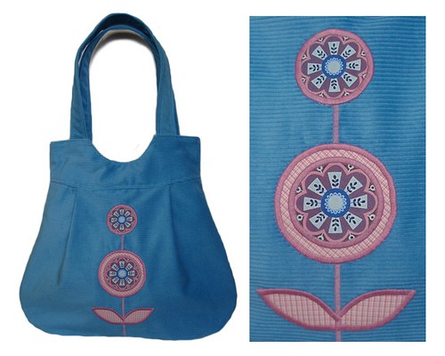 Kabelka Folklor Flower - SLEVA 30 % — foto 2