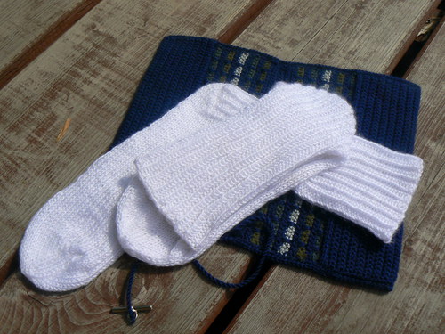 Ponožky čistě bílé — foto 2