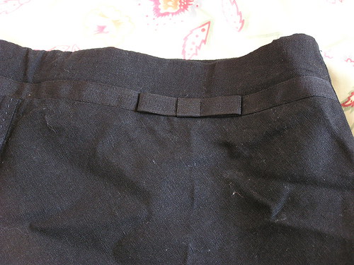 Sukně lněná — foto 3
