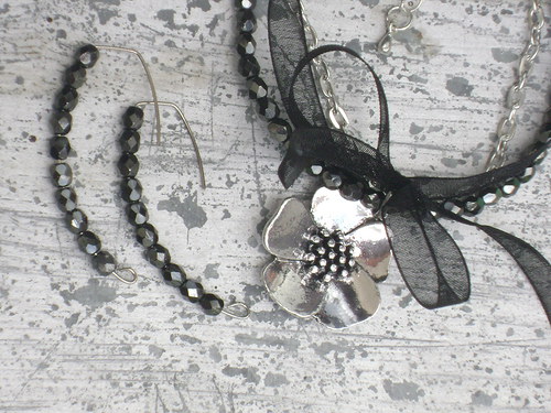 Náramek "Gray lady"... + náušnice gratis — foto 5
