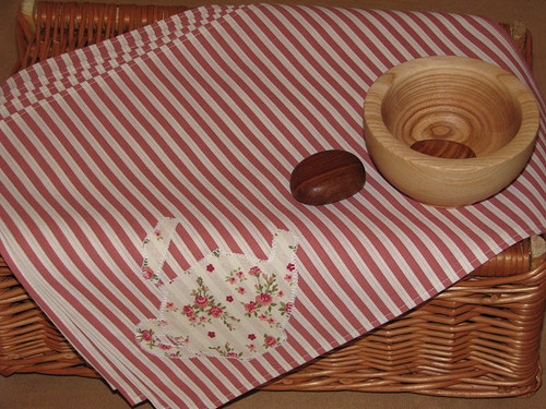 Set 4ks prostírání retro I. — foto 2