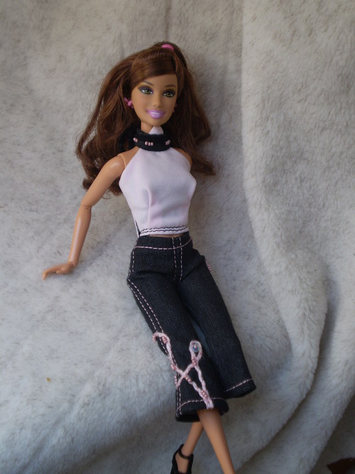 Džíny a topík pro Barbie — foto 2