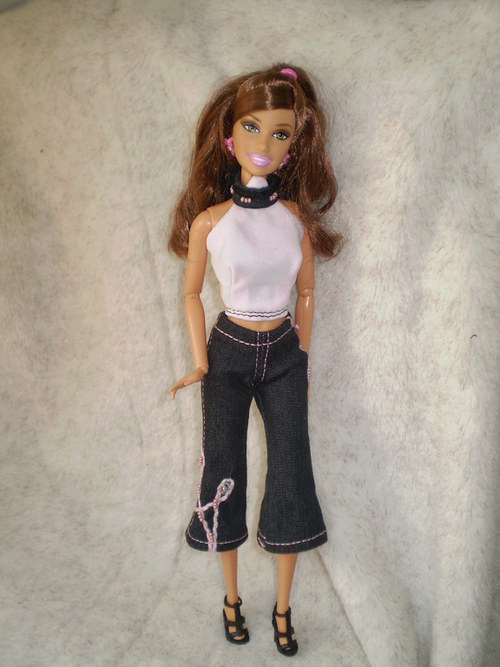 Džíny a topík pro Barbie — foto 3