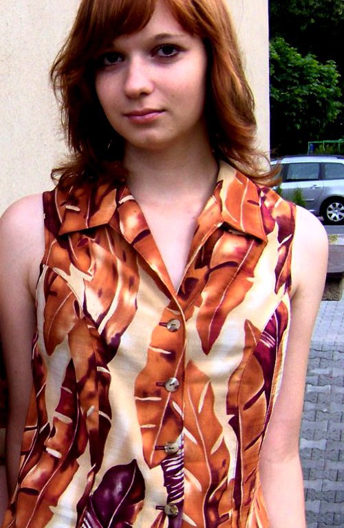 Letní halenka-listy — foto 6