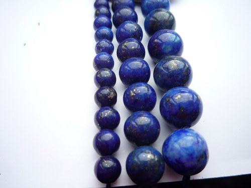 Lapis lazuli 4 mm 6 ks — foto 2