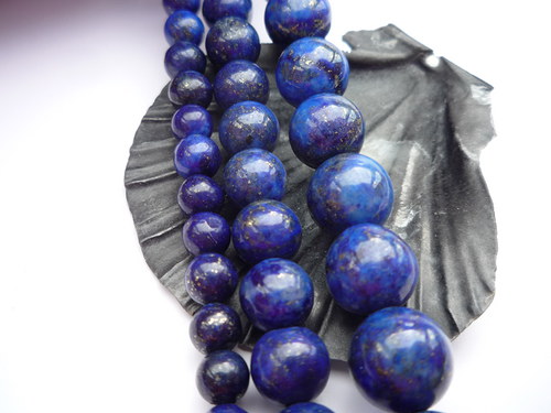 Lapis lazuli 8 mm 2ks — foto 2