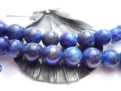 Lapis lazuli 8 mm 2ks — foto 3