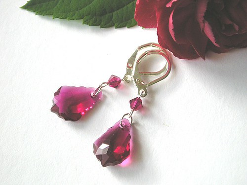Swarovski rubínové baroko — foto 2