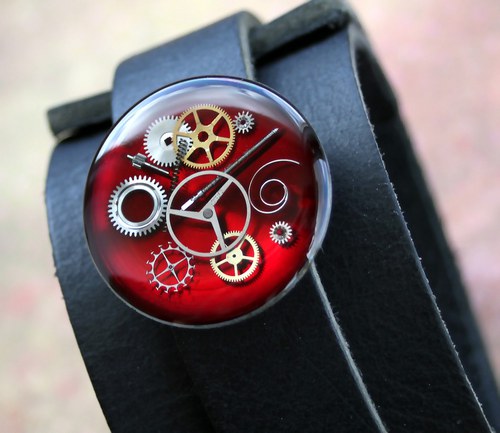 Steampunkový náramek — foto 2