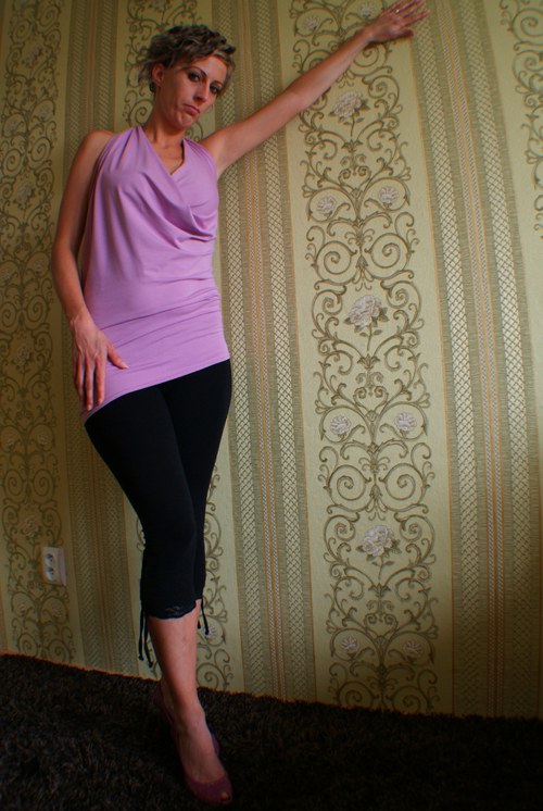 Variabilní top v lila provedení — foto 3