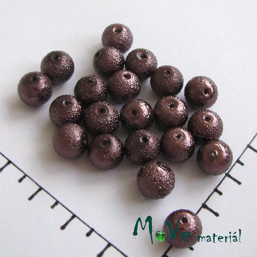 Voskové perle "Zigana" 8mm, 5ks — foto 2