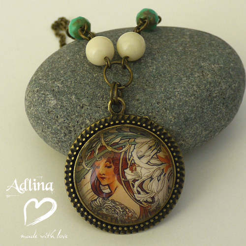 Alfons Mucha...lilie III — foto 2