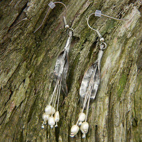 Náušnice "Lipový květ" — foto 4