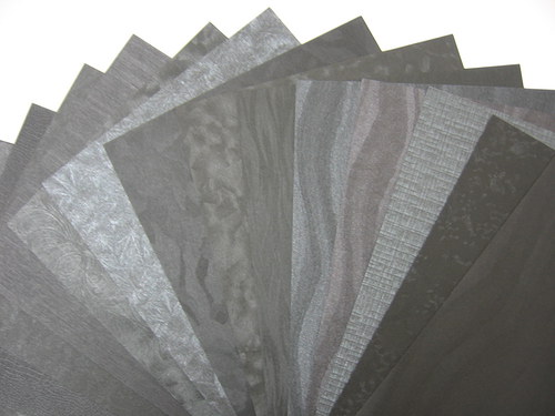 Černé metalické papíry — foto 2