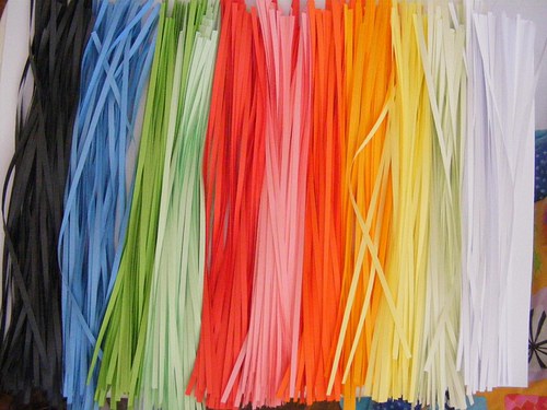 Barevné proužky na Quilling — foto 3