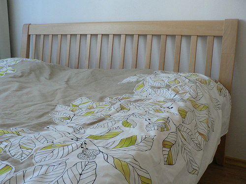 Přehoz přes postel - V listí — foto 2