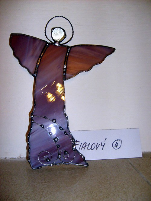 Anděl fialový 4 — foto 2