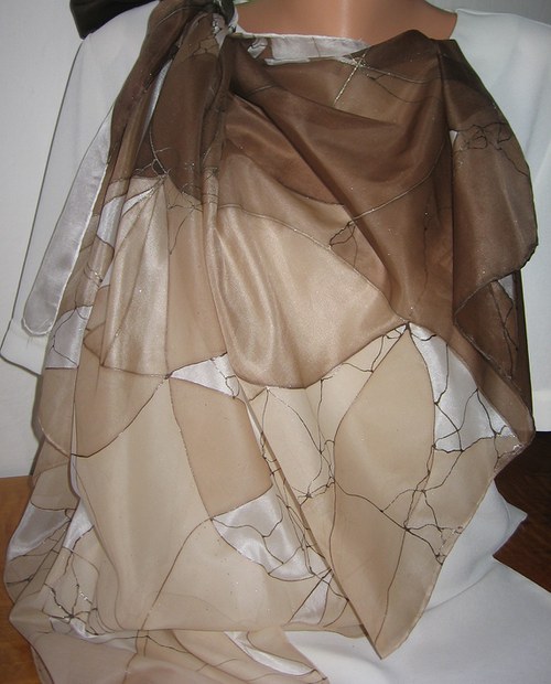Hedvábný šátek — foto 2