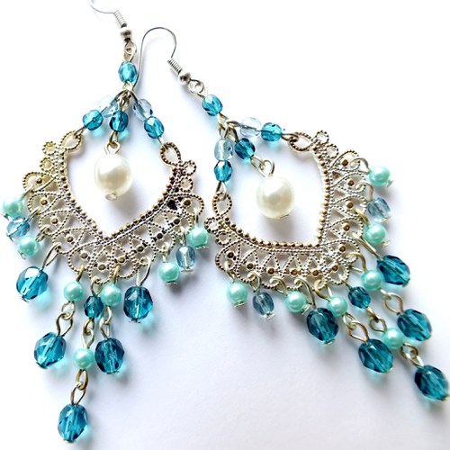Náušnice Turquoise — foto 2