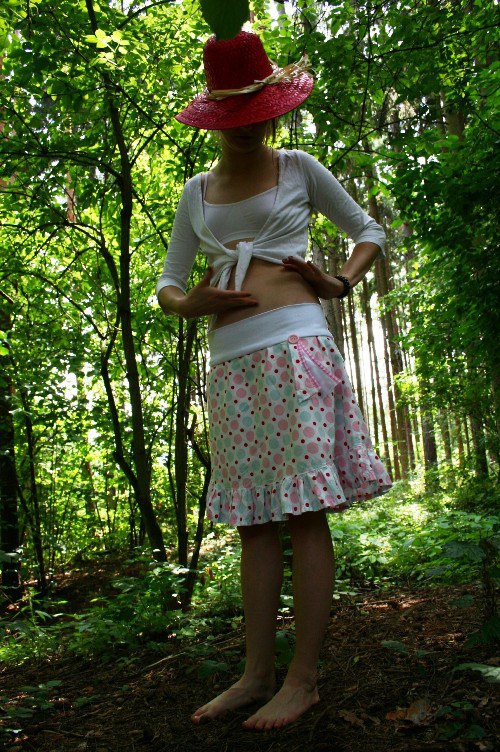 Puntíkatá romantika - sukně — foto 2
