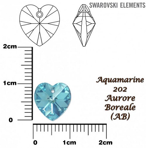 Swarovski Aquamarine AB ( afroháčky Ag 925 ) — foto 5