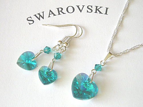 Swarovski sada Blue Zircon AB — foto 2