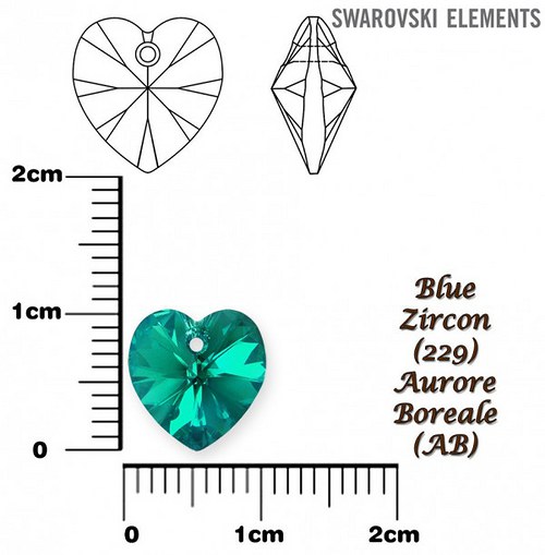 Swarovski sada Blue Zircon AB — foto 5
