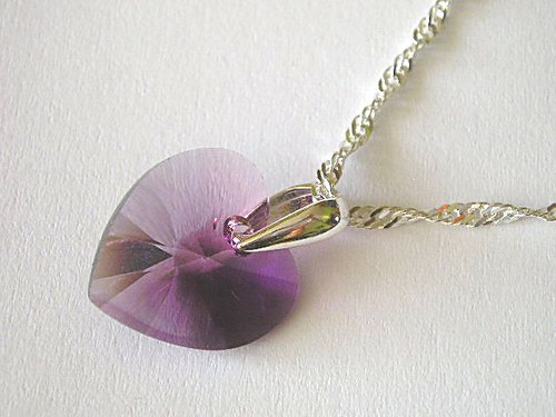 Swarovski Amethyst Blend (afroháčky Ag 925) — foto 4
