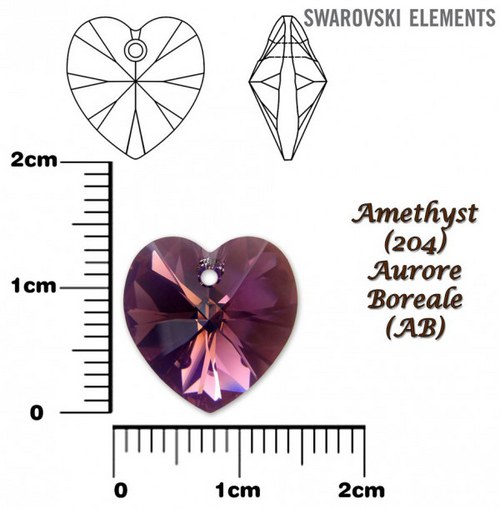 Swarovski sada Amethyst AB ( Ag 925 ) — foto 6