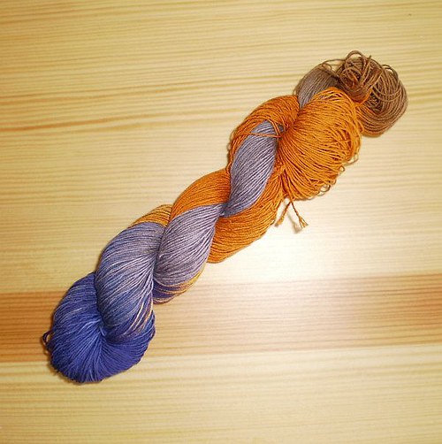 Kordonet Batik "Orange Violet" SLEVA — foto 2